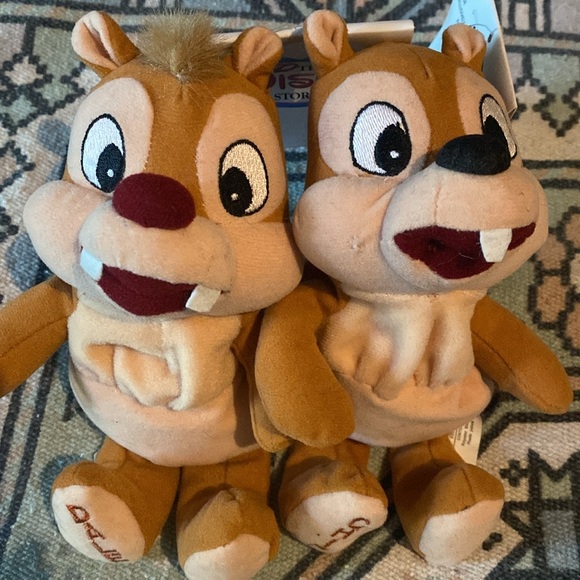 Disney Chip and Dale bean bag plush - Picture 2 of 9